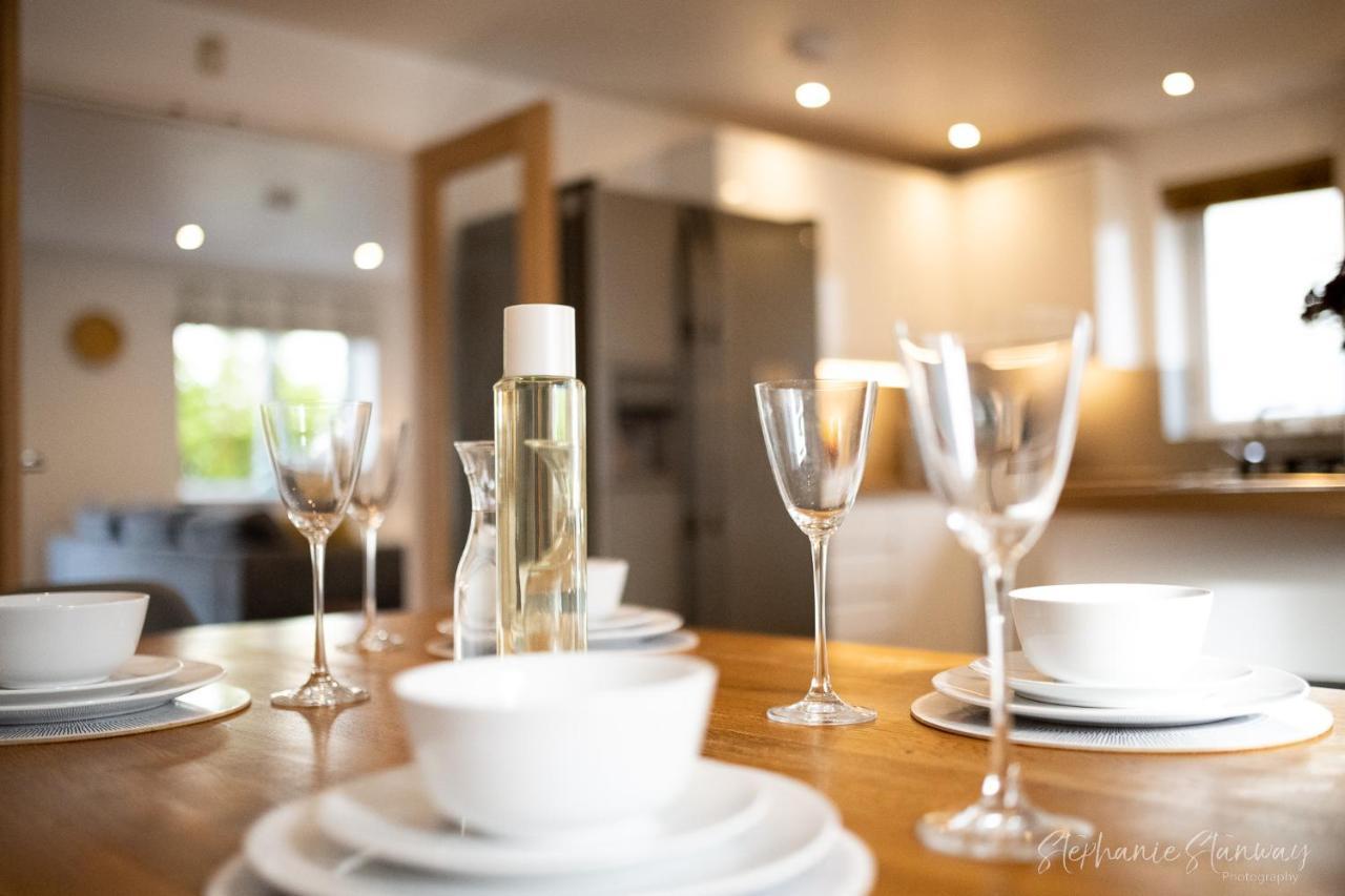The Lookout, Modern Home From Home, Sleeps 5, With Private Parking & Outside Terrace St Ives Eksteriør bilde
